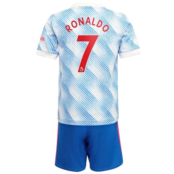Camiseta Manchester United NO.7 Ronaldo Segunda Equipación Niño 2021/2022